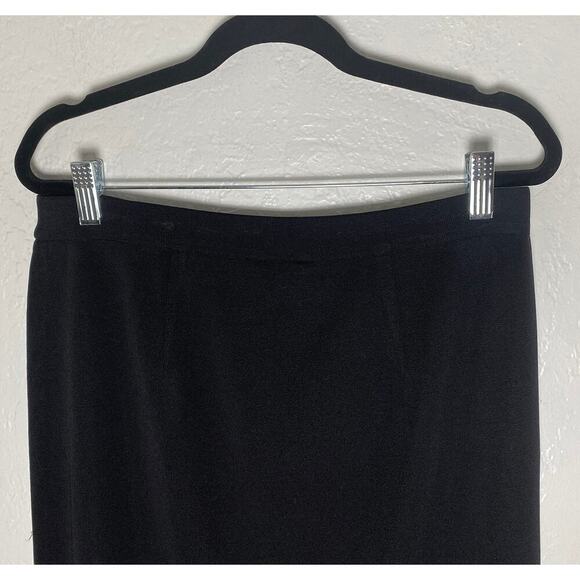 Exclusively Misook Womens Straight Knee Length Pencil Skirt Knit Pull On Acrylic - Picture 7 of 9